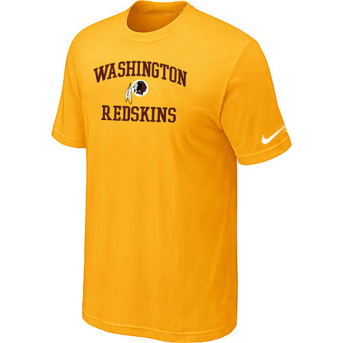 Nike Washington Redskins Heart & Soul NFL T-Shirt - Yellow